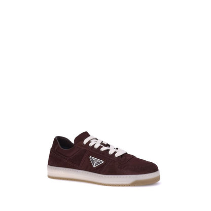 Bordeaux Calf Leather Bos Taurus Low Top Sneakers