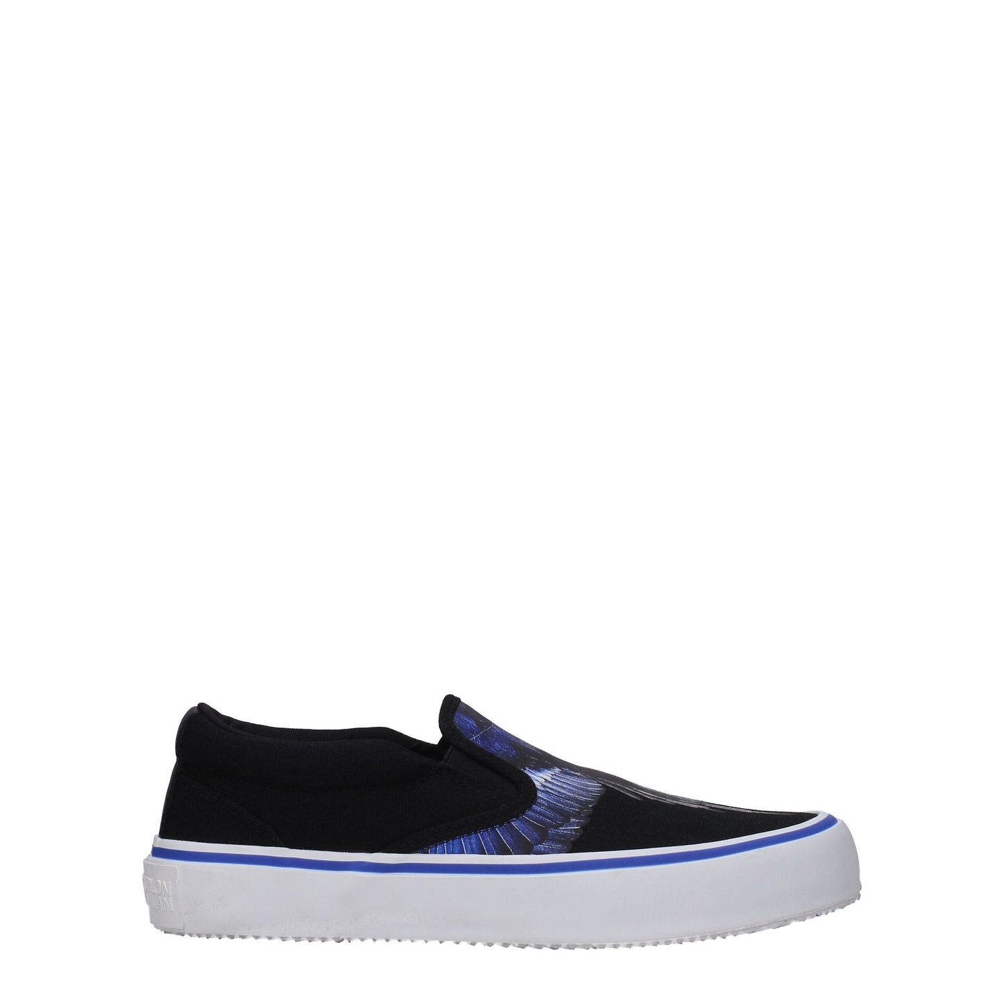 Black Fabric Slip-On Loafer