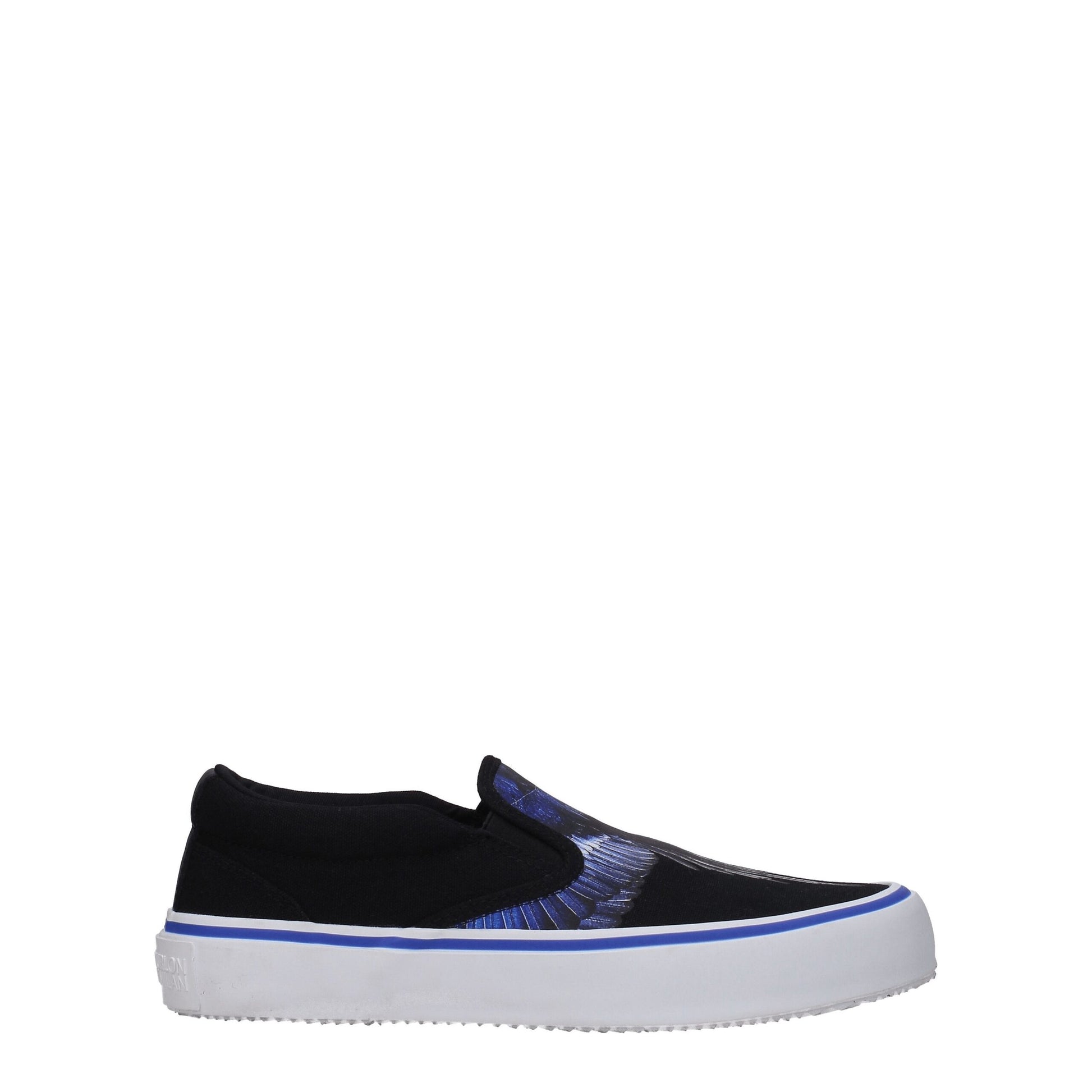 Black Fabric Slip-On Loafer