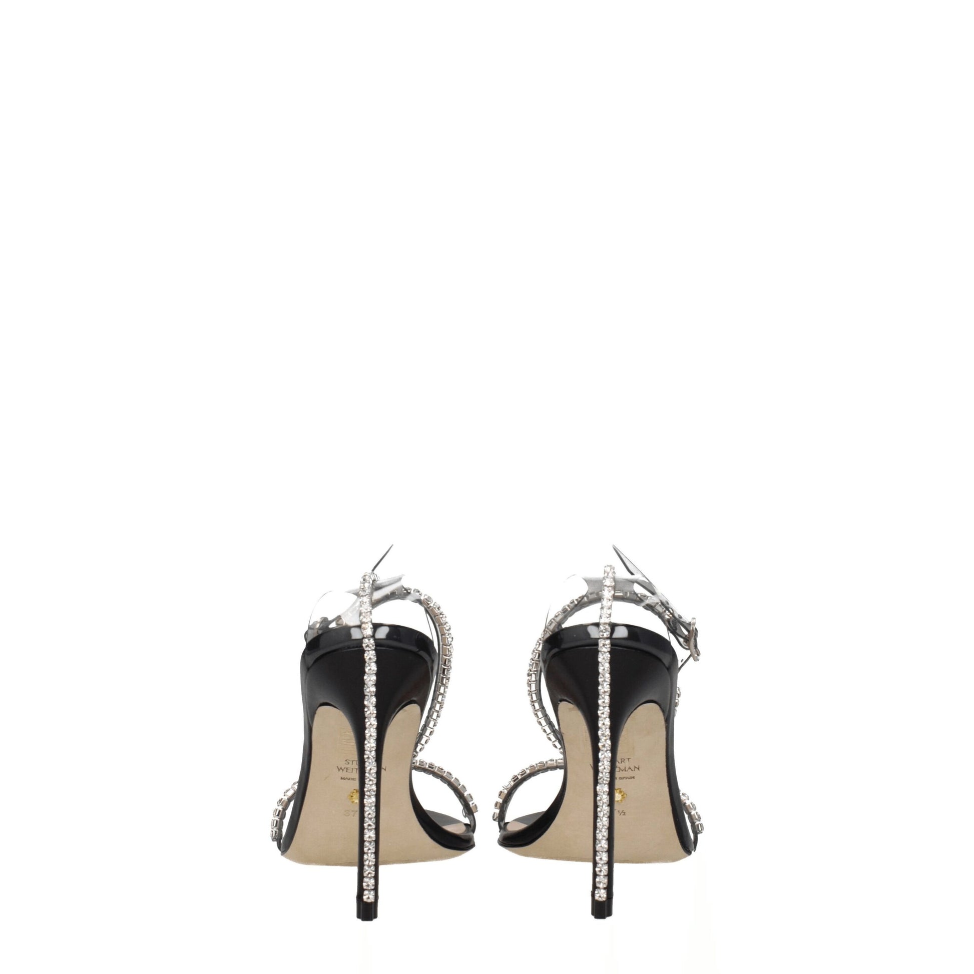 Transparent Pvc Stiletto Heels Sandals