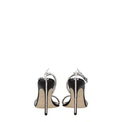 Transparent Pvc Stiletto Heels Sandals