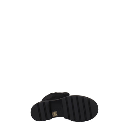 Black Leather Over The Knee