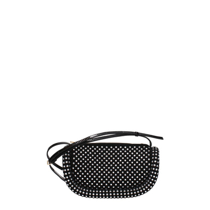 Black Leather Crossbody Bags