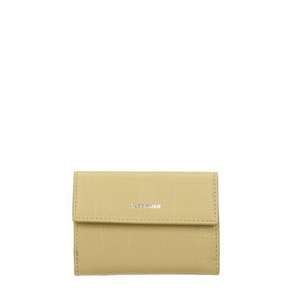Yellow Leather Wallet