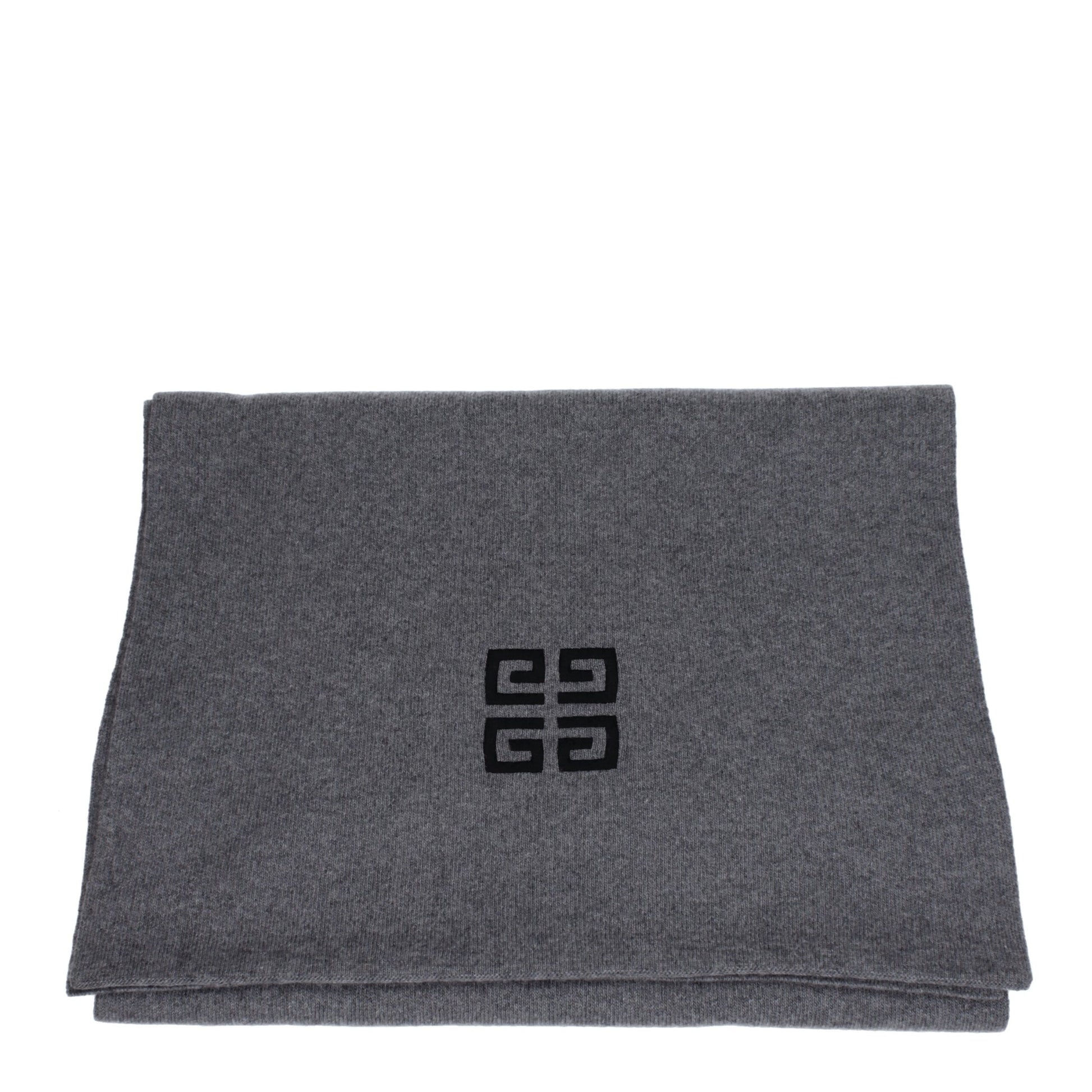 Gray Wool Scarves