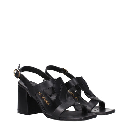 Black Leather Platforms
