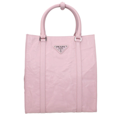 Pink Leather Handbag