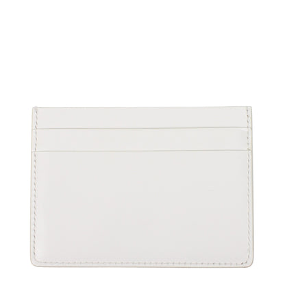 White Leather Cardholders