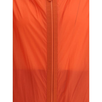 Red Nylon Shell Jacket