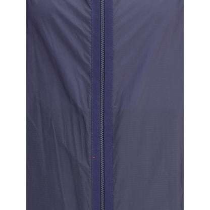 Blue Nylon Shell Jacket