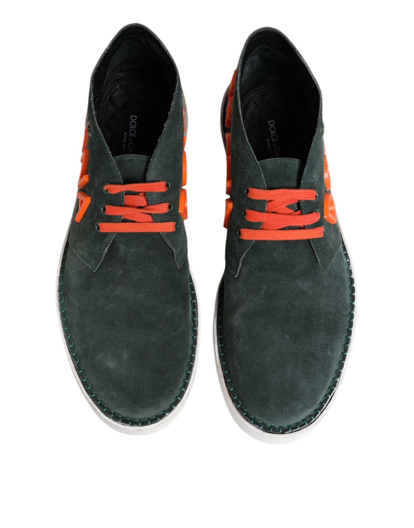 Green Derby Logo Casual Men Sneakers Shoes