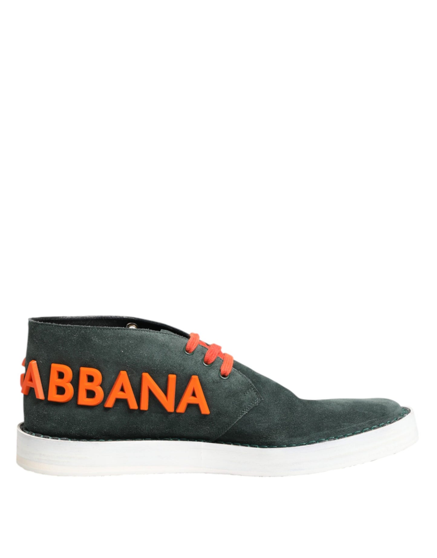 Green Derby Logo Casual Men Sneakers Shoes
