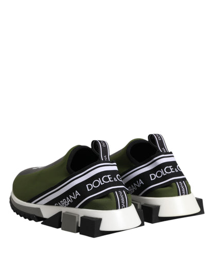 Green Logo Low Top Sorrento Men Sneakers Shoes