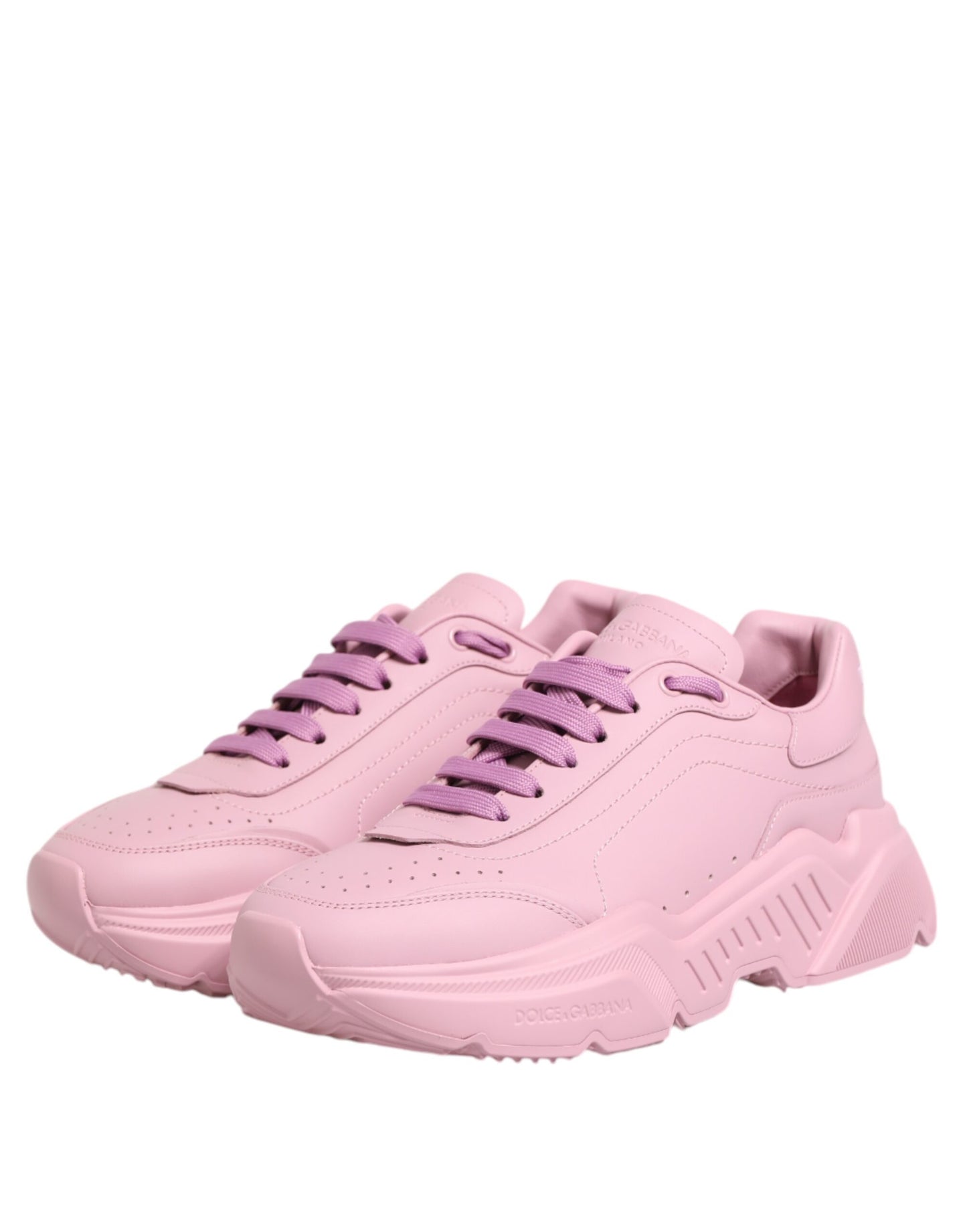 Pink Leather Daymaster Low Top Sneakers Shoes