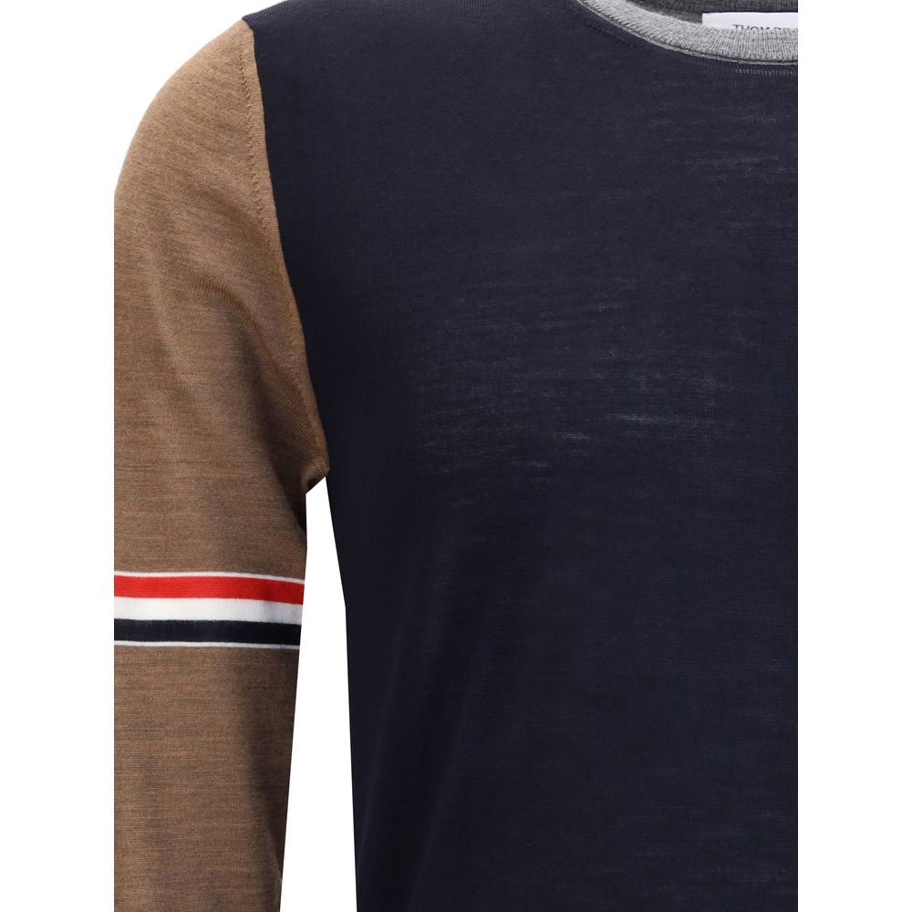 Multicolor Fleece Wool Sweatshirt