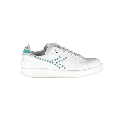 Bianco Leather Women Sneaker