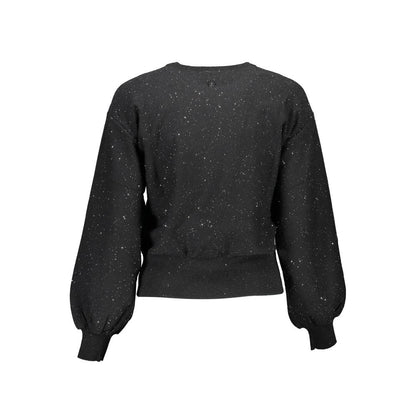 Black Polyester Sweater