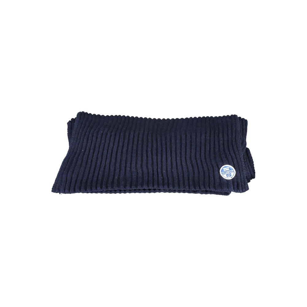 Black Cotton Men Scarf