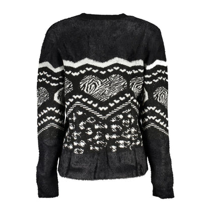 Black Acrylic Women Sweater