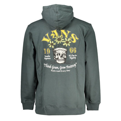 Green Cotton Men Sweater