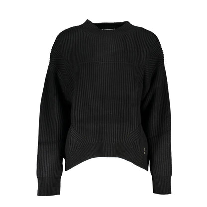 Black Acrylic Women's Sweater