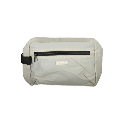 Gray Polyester Leather Accessory