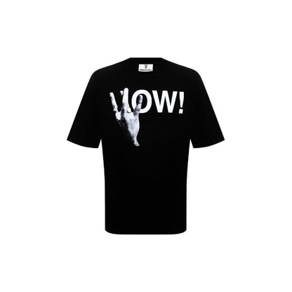 Black Cotton T-Shirt