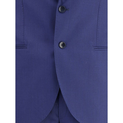 Striped Virgin Wool Suit