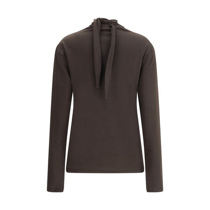 Long sleeve foulard Top