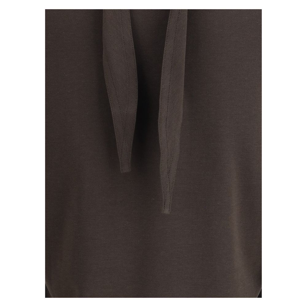 Long sleeve foulard Top