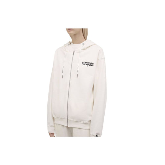 White Cotton Women Sweater