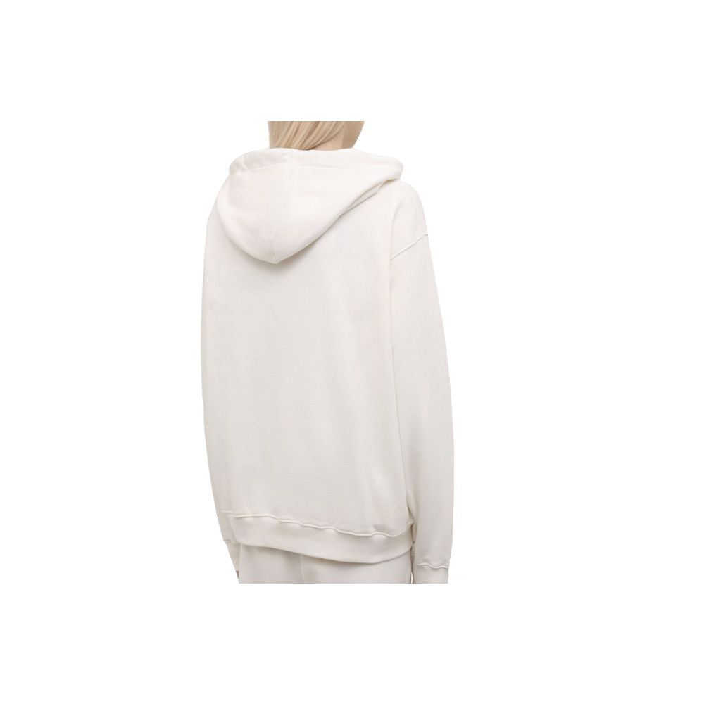 White Cotton Women Sweater