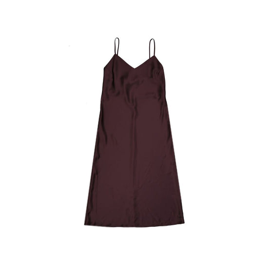 Acacia Satin Slip Midi Dress