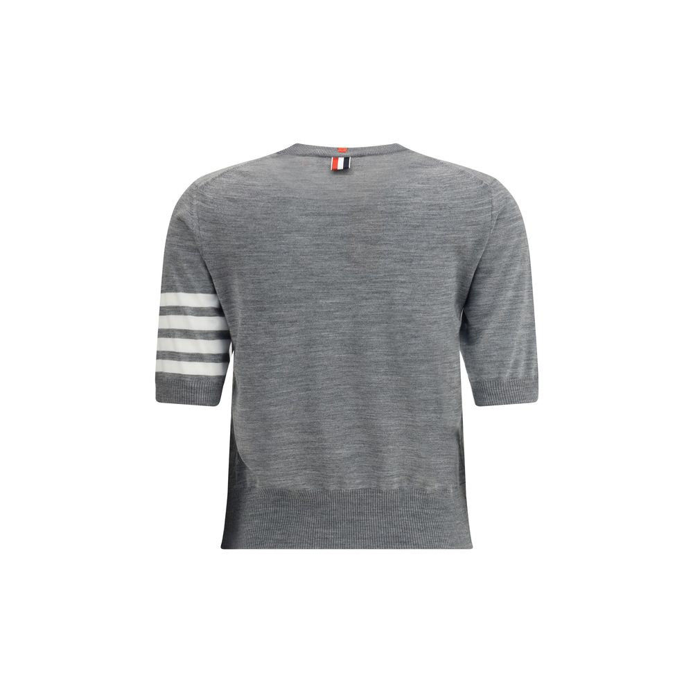 Gray Fleece Wool T-Shirt