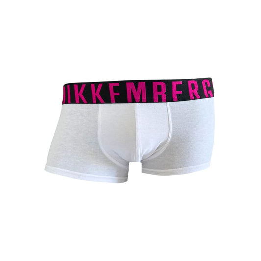 White Cotton Men's Boxer