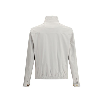 Gray Polyamide Shell Jacket