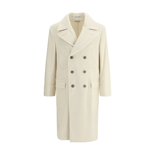 Cream Cashmere Coat