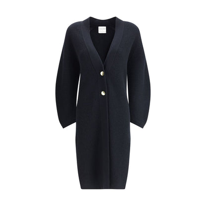 Long ribbed cashmere Cardigan