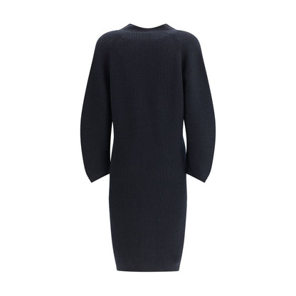 Long ribbed cashmere Cardigan