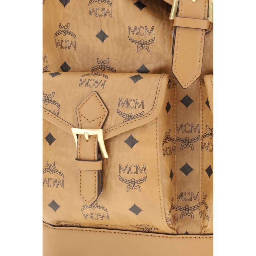 Printed canvas Backpack