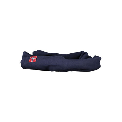Blue Polyester Men Cap Set