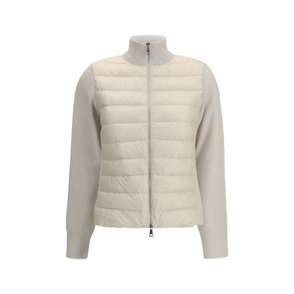 Padded Jacket with wool sleeves