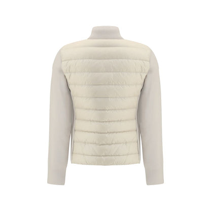 Padded Jacket with wool sleeves