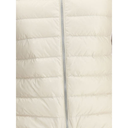 Padded Jacket with wool sleeves
