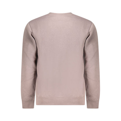 Brown Cotton Men Sweater
