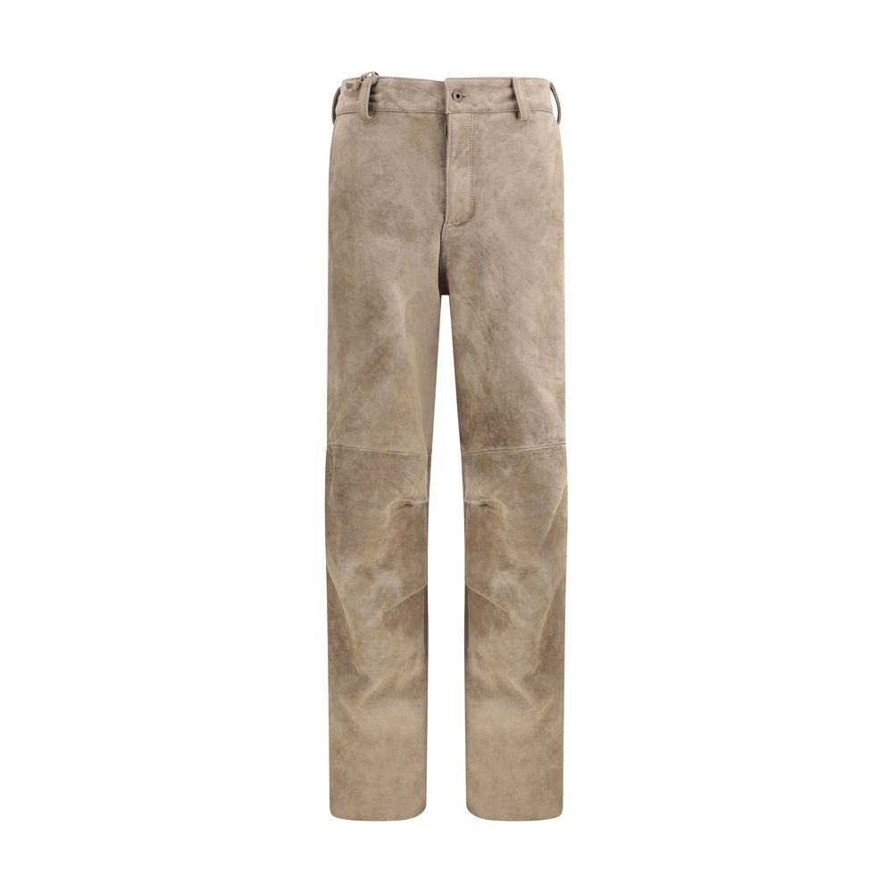 Suede Pants