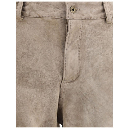 Suede Pants