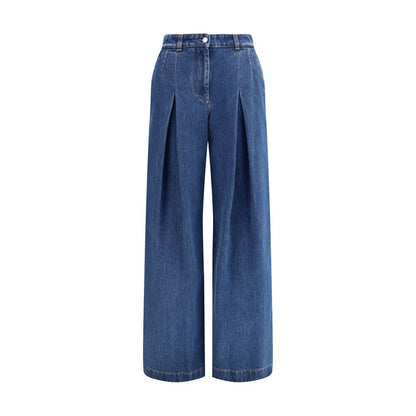 Straight Jeans with pinces