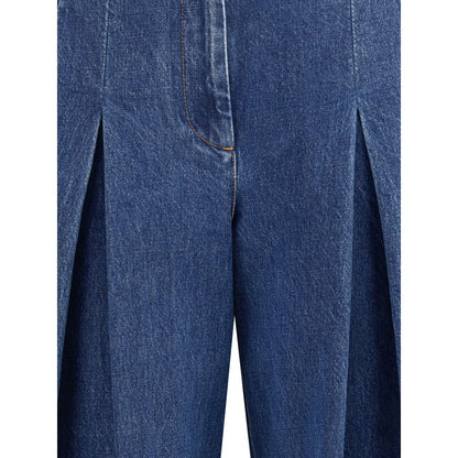 Straight Jeans with pinces
