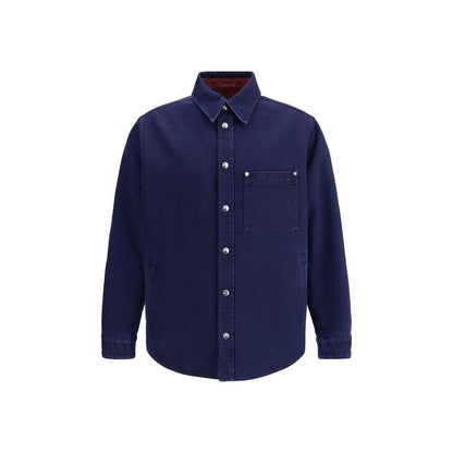 Denim and flanel Reversible Shirt